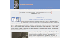 Desktop Screenshot of michele-causse.com